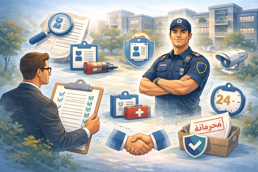 چک‌لیست انتخاب نگهبان مطمئن برای ساختمان