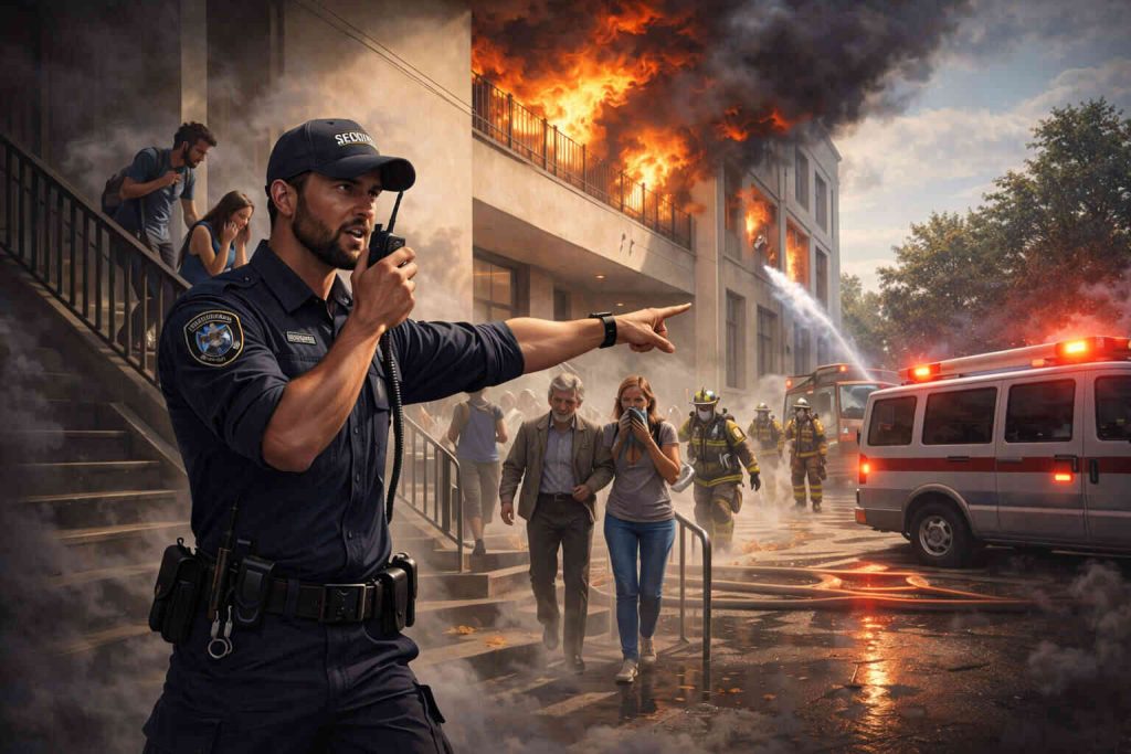 هنگام آتش‌سوزی چه اقداماتی انجام دهیم؟