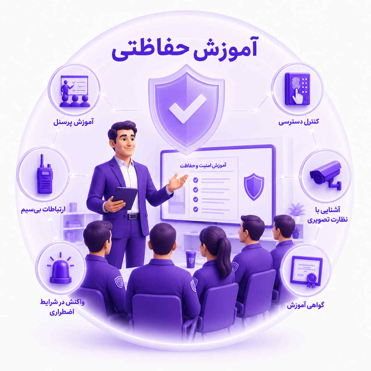 آموزش حفاظتی، انتظامی و حراستی یاس گارد